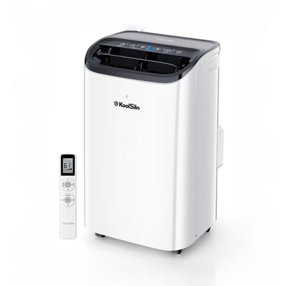 14,000 BTU Portable Air Conditioner Cools Up to 700 Sq.Ft, Works with KoolLink App, Auto-Evaporation, Low Noise, Remote Control